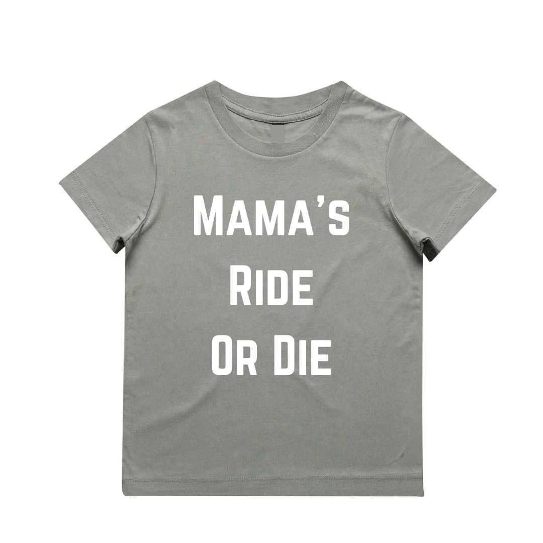MLW By Design - Mama's Ride Or Die Tee | Various Colours - Image 3