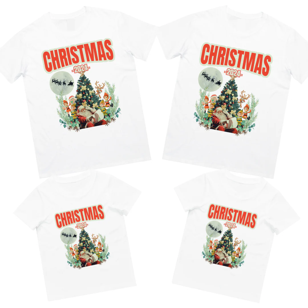 MLW By Design - Matching Iconic Christmas Tee | Various Colours - Image 2