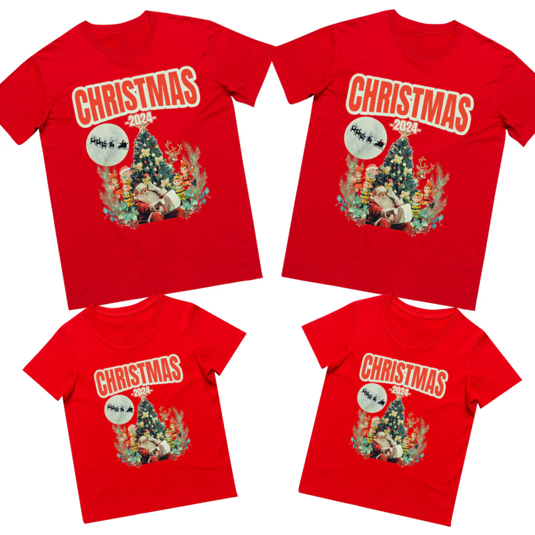 MLW By Design - Matching Iconic Christmas Tee | Various Colours - Image 3