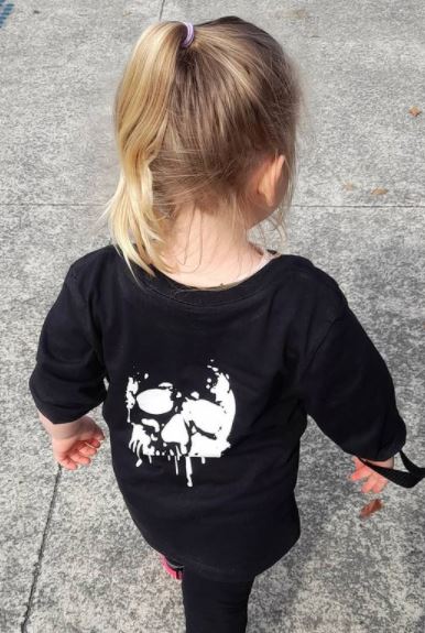 MLW By Design - Melting Skull Tee | Black or White - Image 7