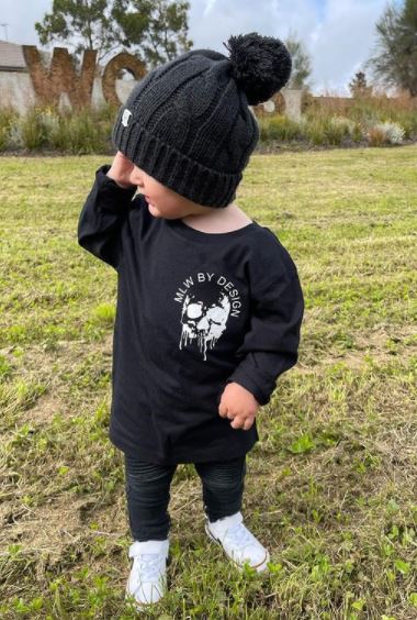 MLW By Design - Melting Skull Tee | Black or White - Image 8