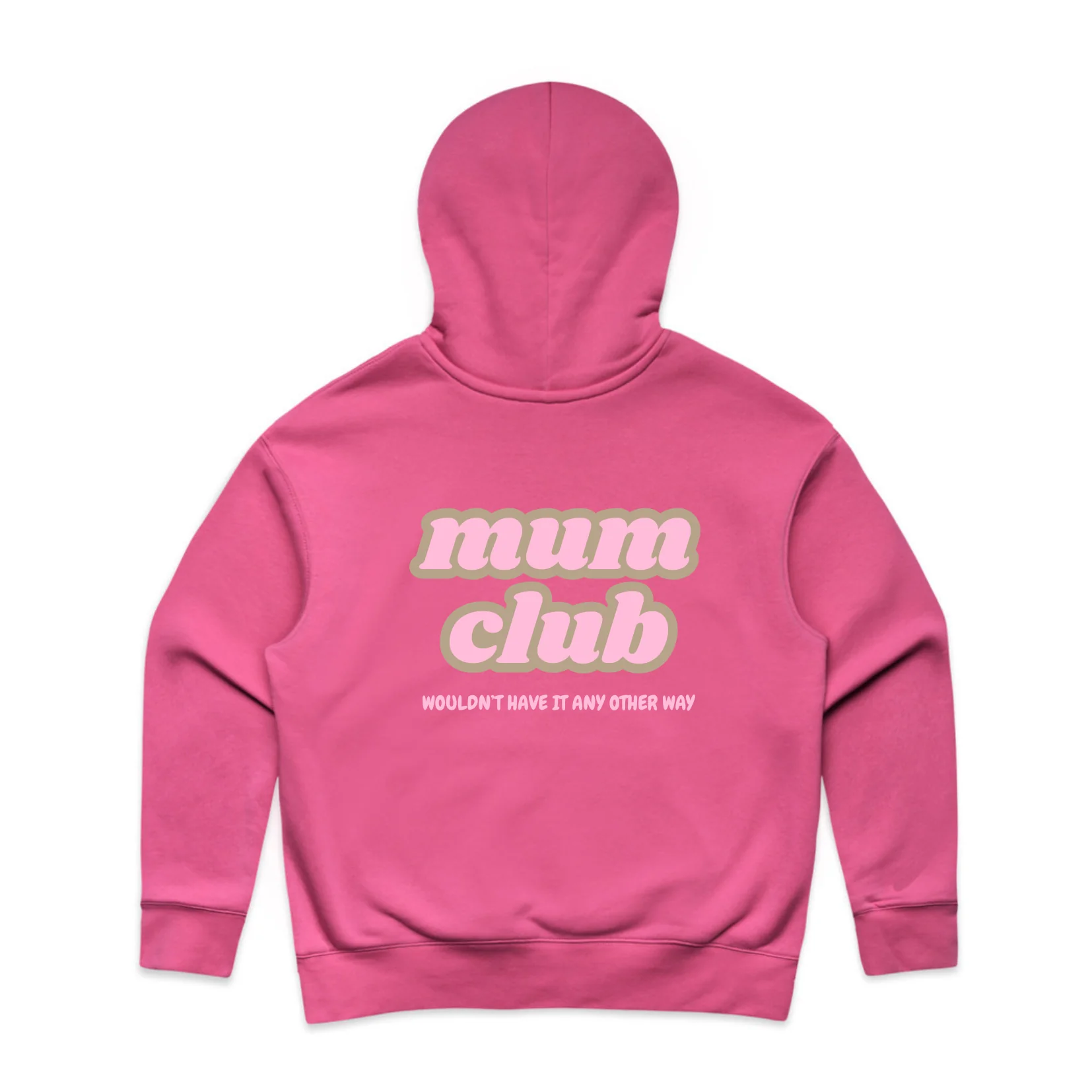 MLW By Design - Mum Club Relax Hoodie | Various Colours - Image 3