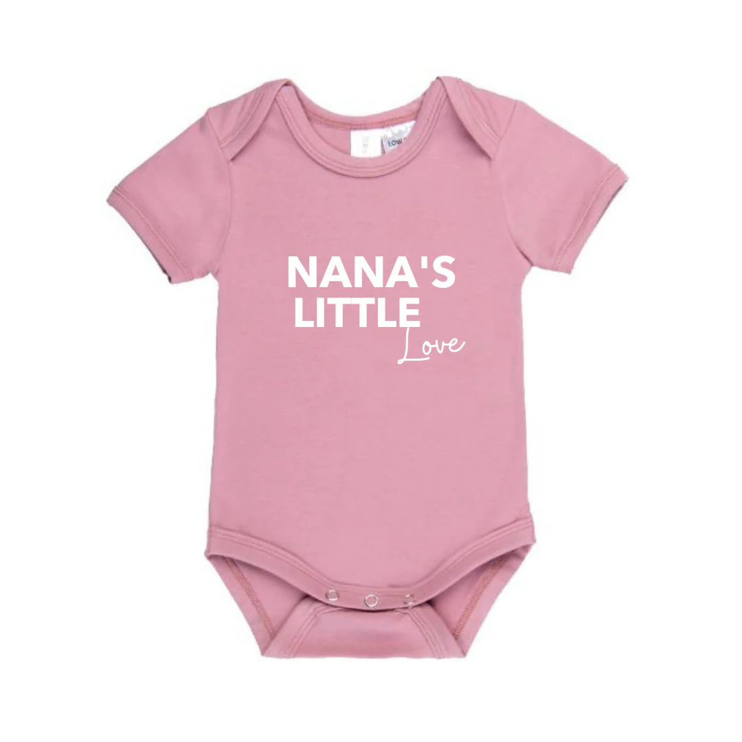MLW by Design - Nana’s Little Love Bodysuit | Various Colours - Image 2