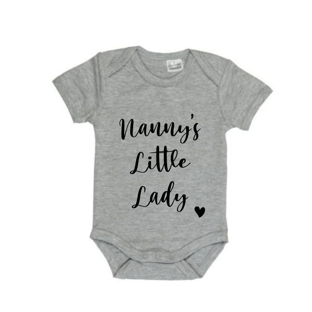 MLW By Design - Nanny's Little Lady Bodysuit | Various Colours - Image 5
