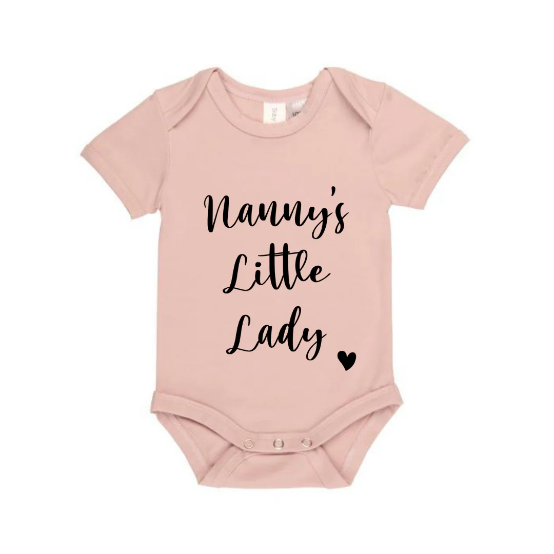 MLW By Design - Nanny's Little Lady Bodysuit | Various Colours - Image 6