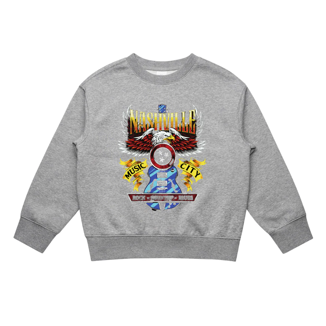 MLW By Design - Nashville Country Oversized Crew - Image 2