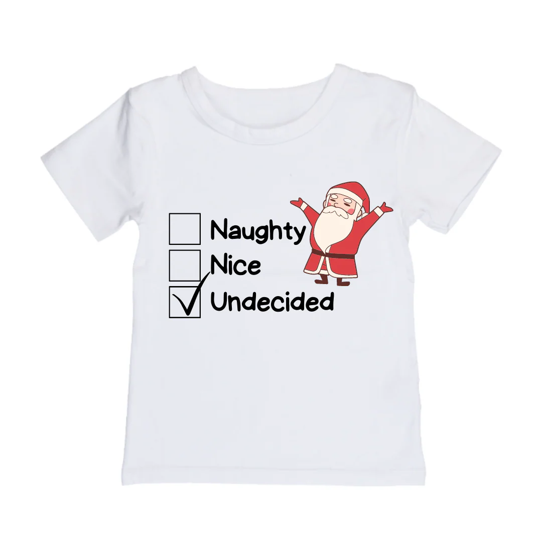 MLW By Design - Naughty or Nice Tee | Black or White - Image 2