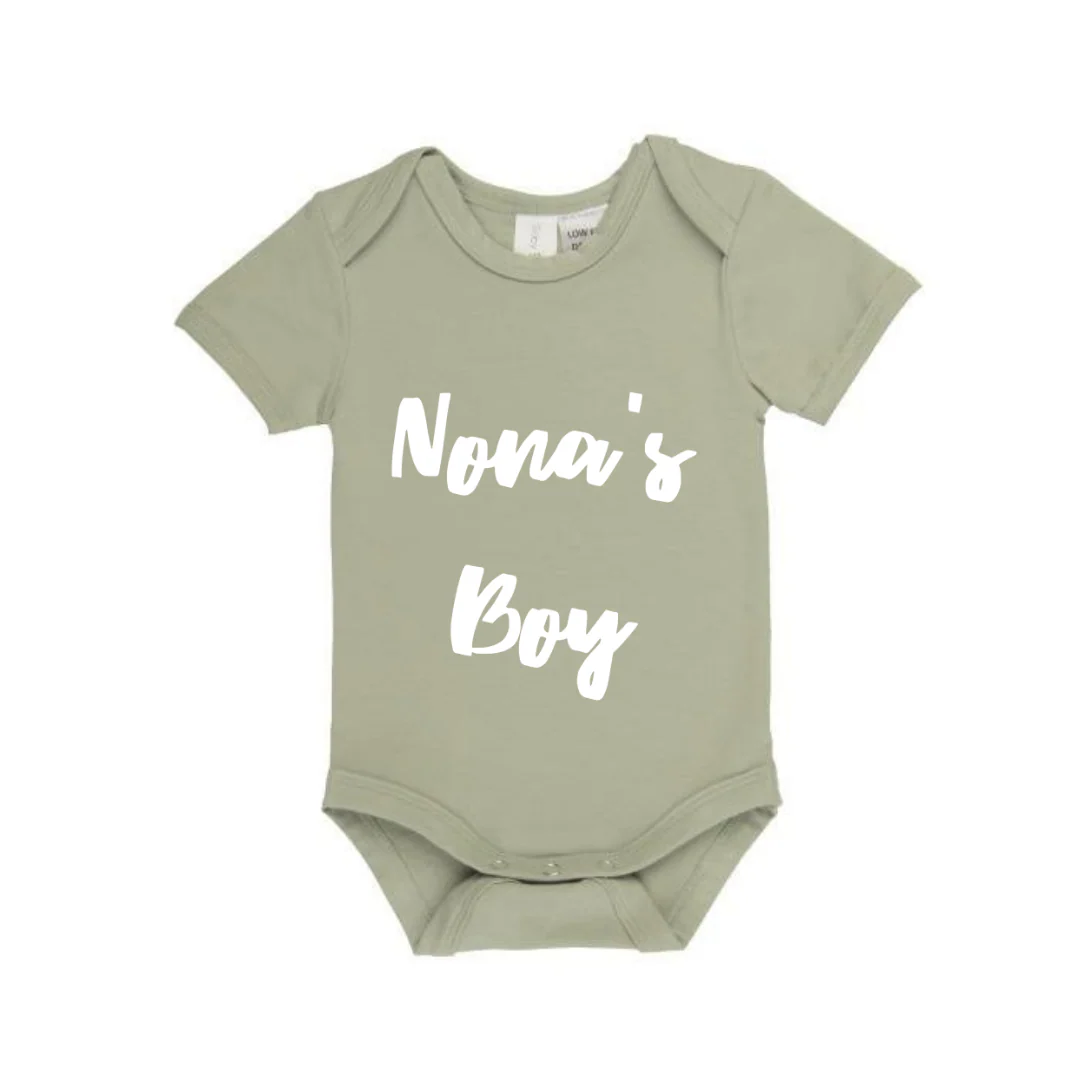 MLW By Design - Nona's Boy Bodysuit | Various Colours - Image 3