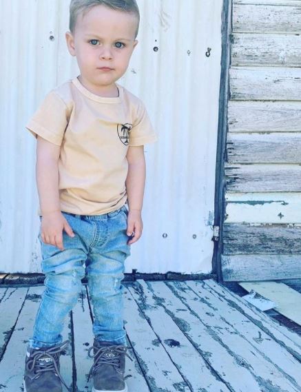MLW By Design - Ocean Child Stonewash Tee | Sand or Black - Image 3