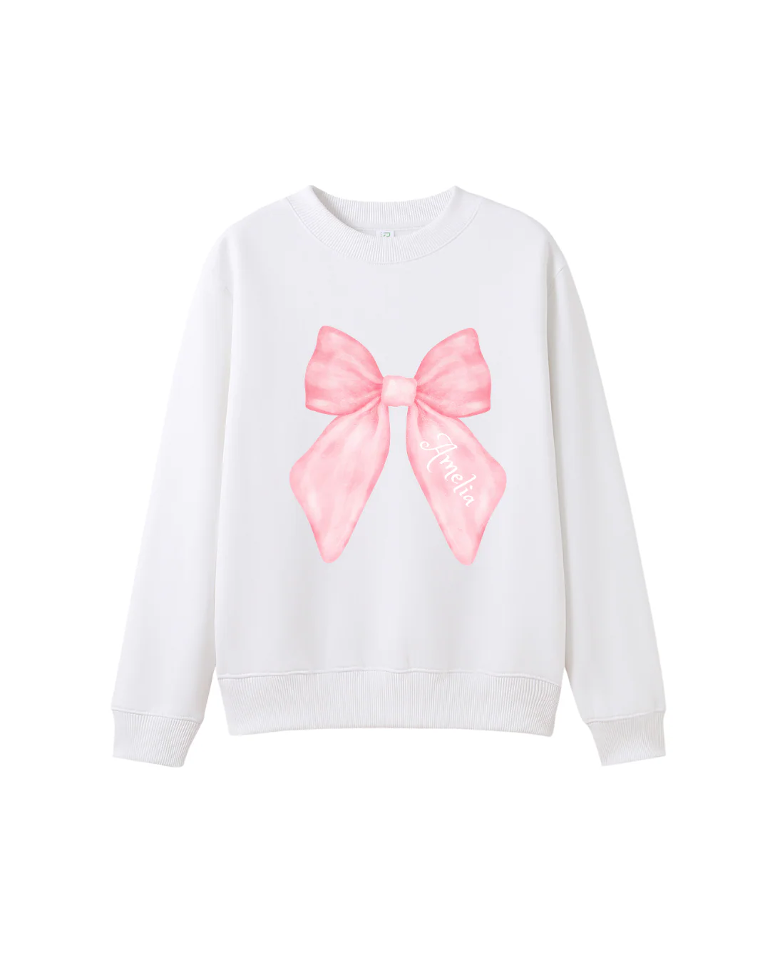 MLW By Design - Personalised Bow Jumper | 3 Colours - Image 3