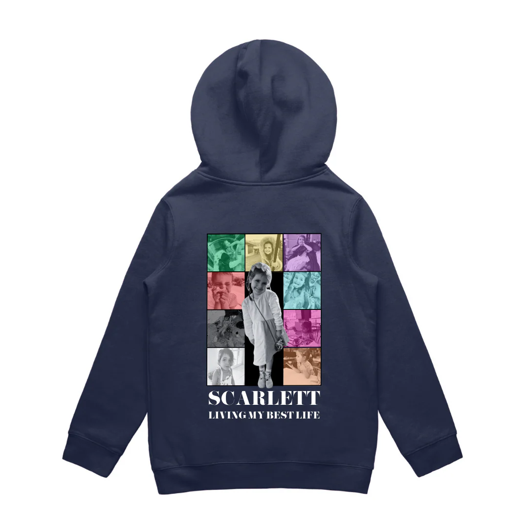 MLW By Design - Personalised Eras Fleece Hoodie | Various Colours - Image 3