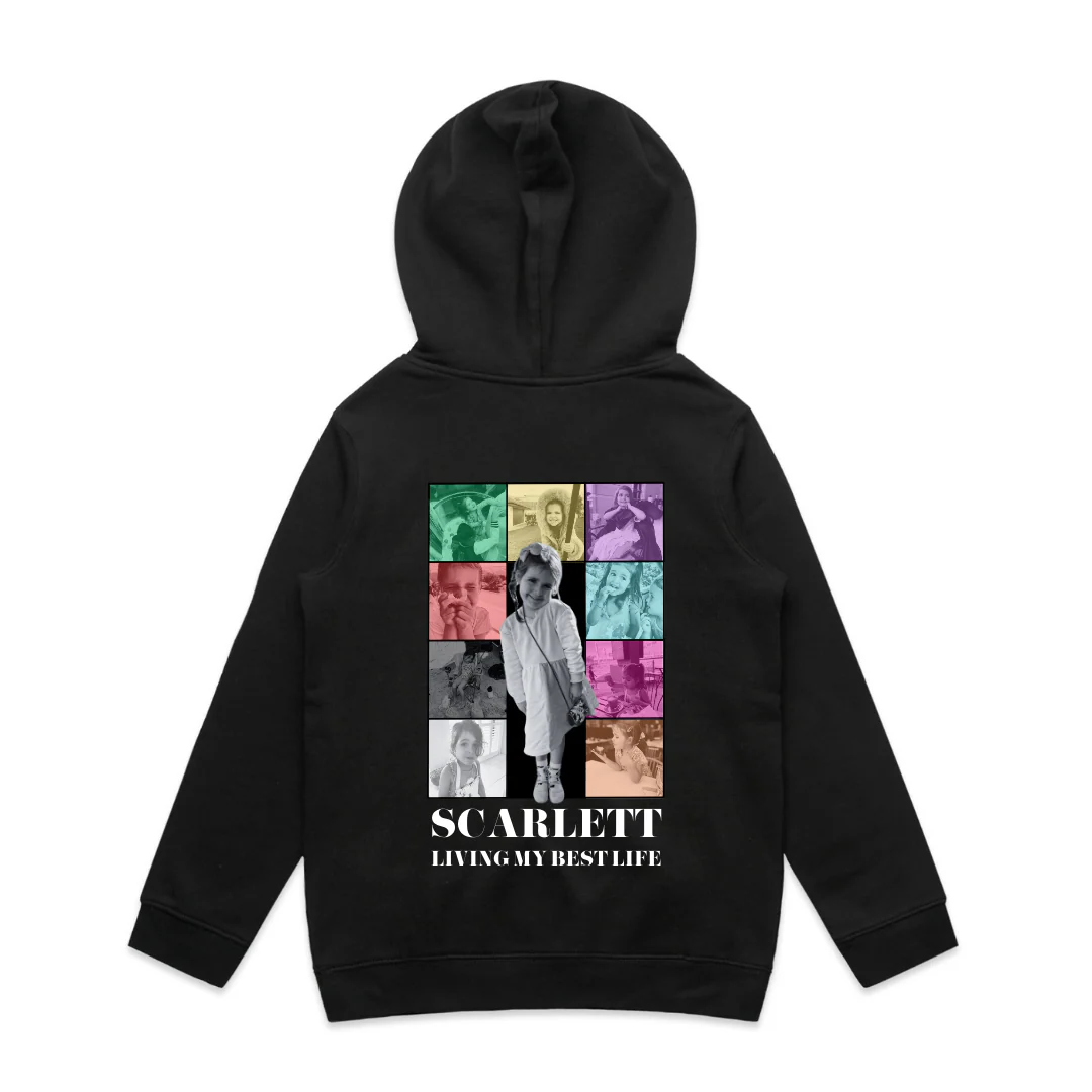 MLW By Design - Personalised Eras Fleece Hoodie | Various Colours - Image 4