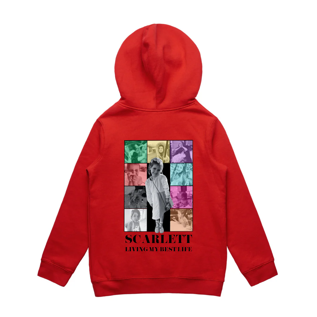 MLW By Design - Personalised Eras Fleece Hoodie | Various Colours - Image 6