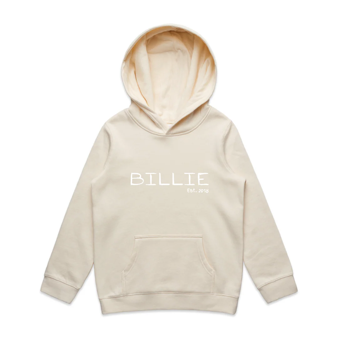 MLW By Design - Personalised Handwriting Fleece Hoodie | Various Colours - Image 3