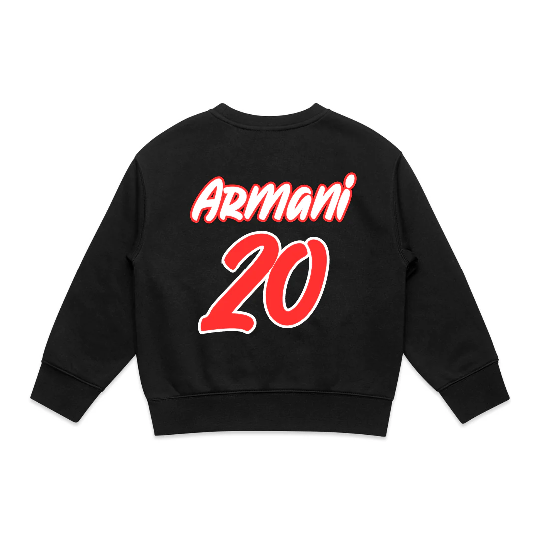 MLW By Design - Personalised Jersey Fleece Oversized Crew - Image 4
