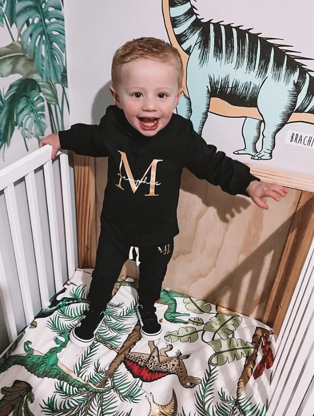 MLW By Design - Personalised Luxe Tracksuit | Black - Image 3