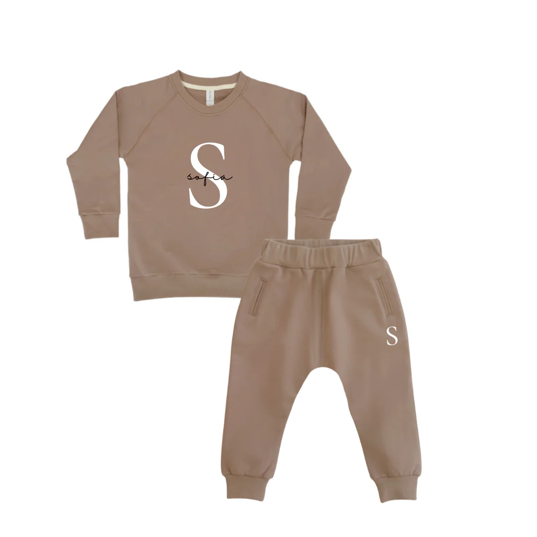MLW By Design - Personalised Luxe Tracksuit | Swiss Mocha - Image 2