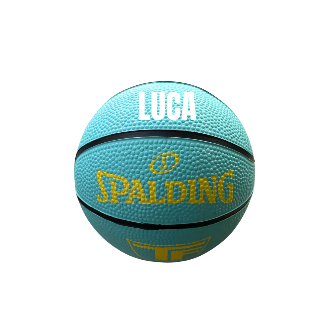 MLW By Design - Personalised Mini Basketball | Pastel Colours *LIMITED EDITION* - Image 2