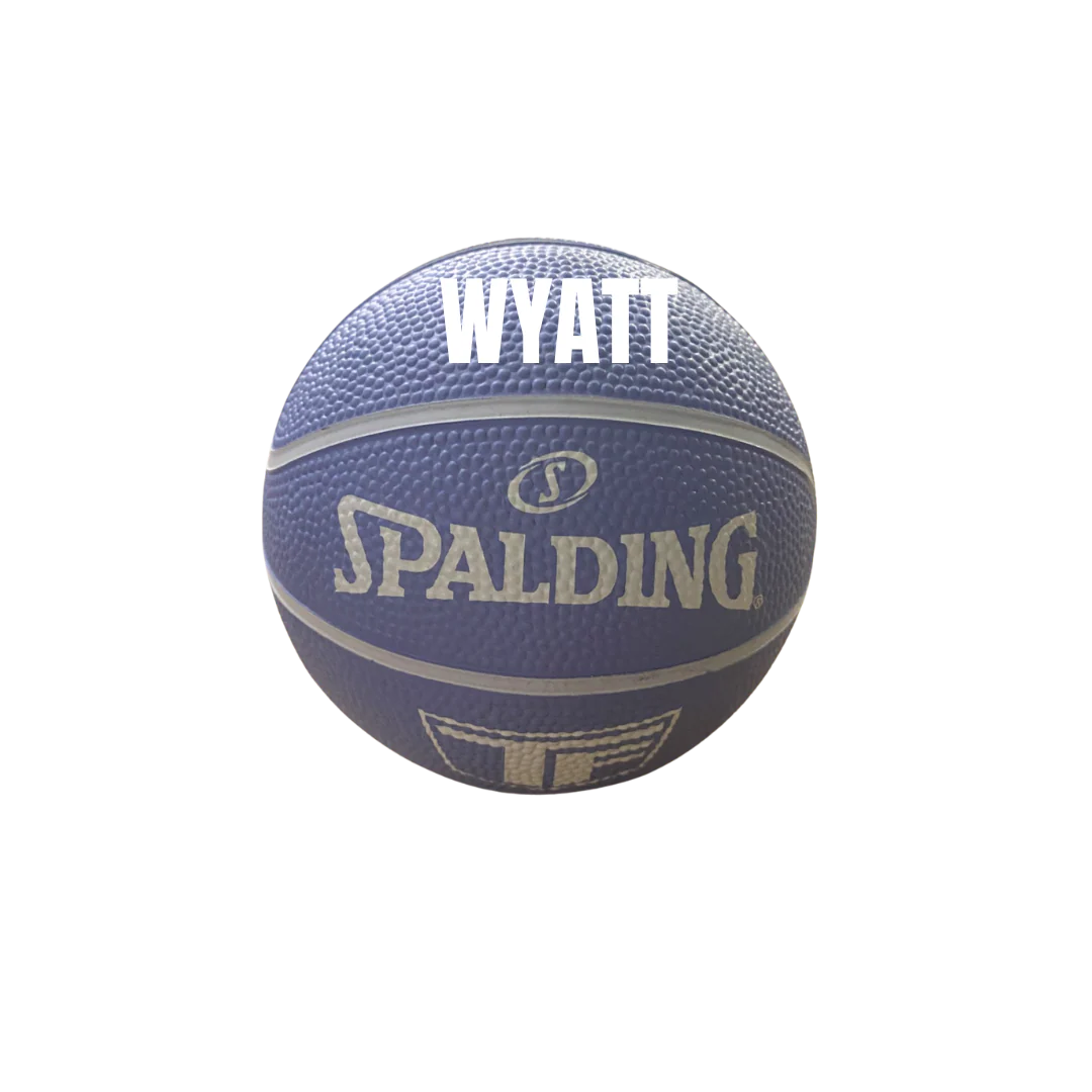 MLW By Design - Personalised Mini Basketball | Pastel Colours *LIMITED EDITION* - Image 3