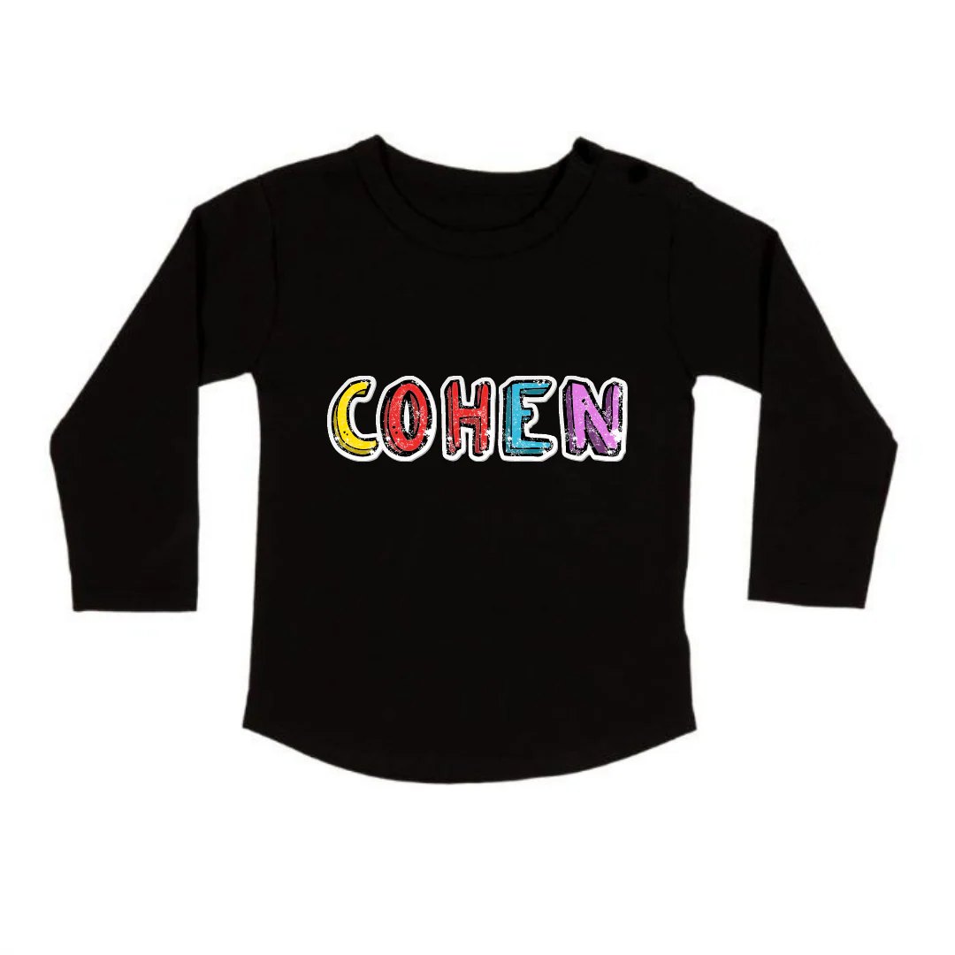 MLW By Design - Personalised Scribble Tee - Image 2