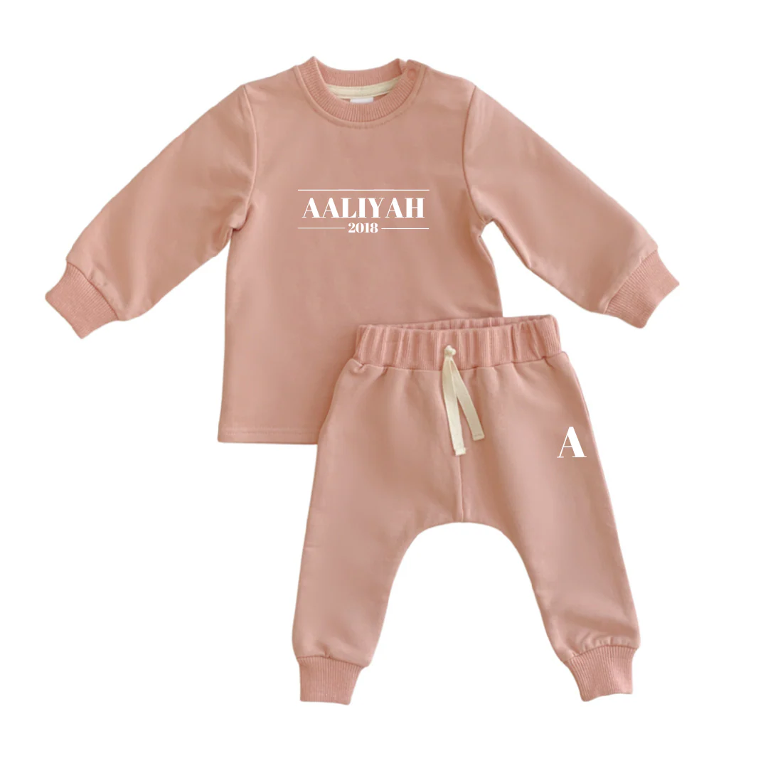 MLW By Design - Personalised Signature Tracksuit | Blush - Image 3