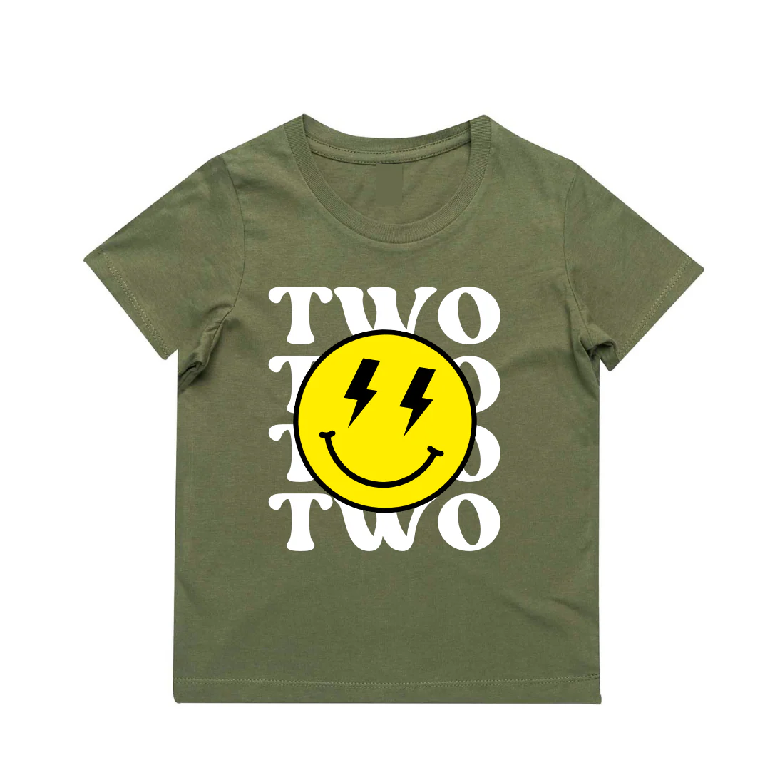 MLW By Design - Personalised Smile Birthday Tee | Various Ages & Colours - Image 3