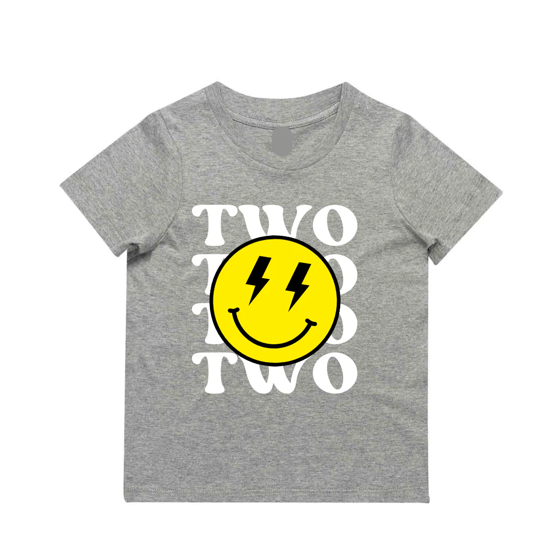 MLW By Design - Personalised Smile Birthday Tee | Various Ages & Colours - Image 4