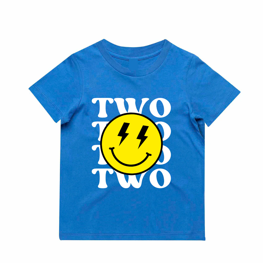 MLW By Design - Personalised Smile Birthday Tee | Various Ages & Colours - Image 5