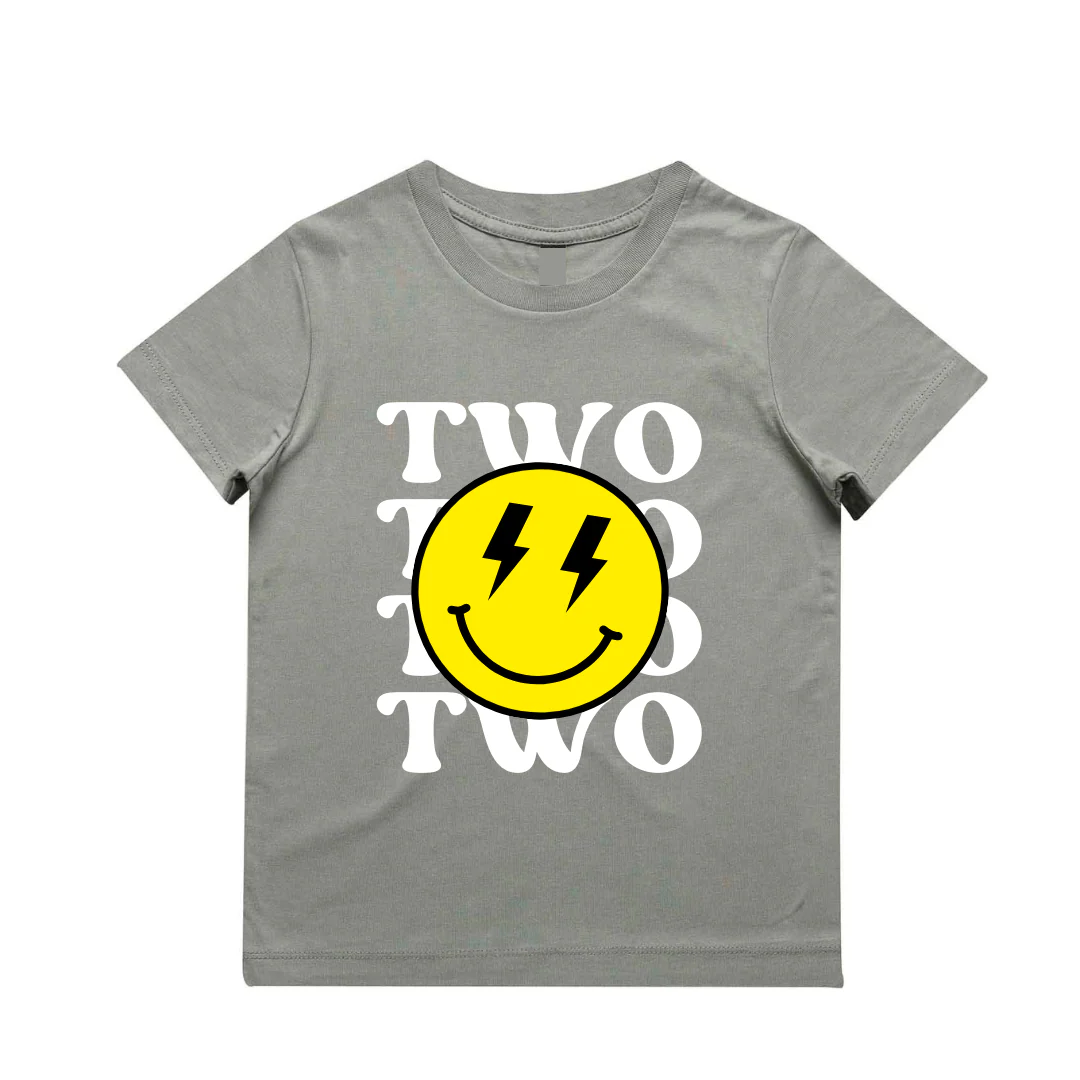 MLW By Design - Personalised Smile Birthday Tee | Various Ages & Colours - Image 6