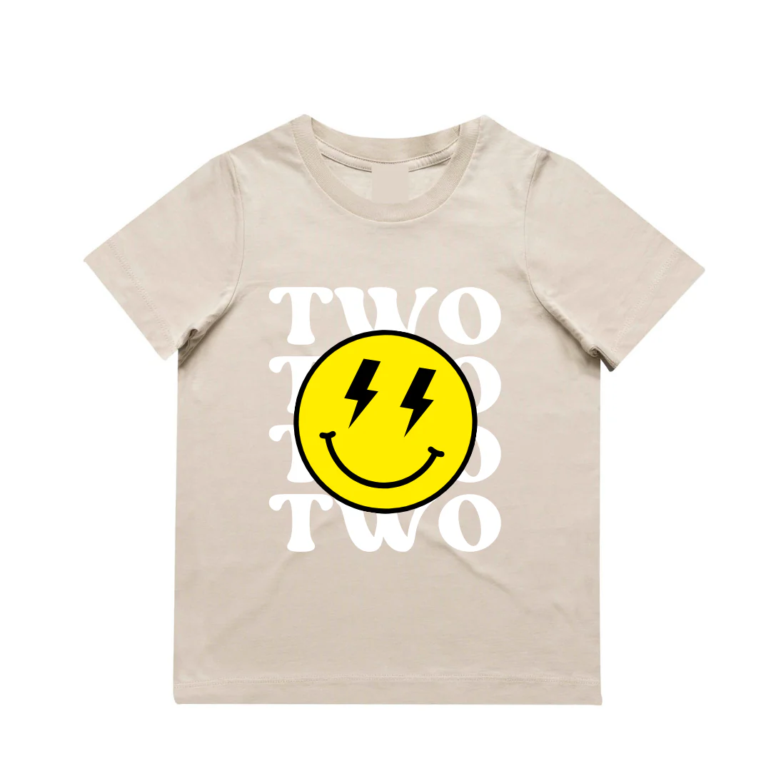 MLW By Design - Personalised Smile Birthday Tee | Various Ages & Colours - Image 7