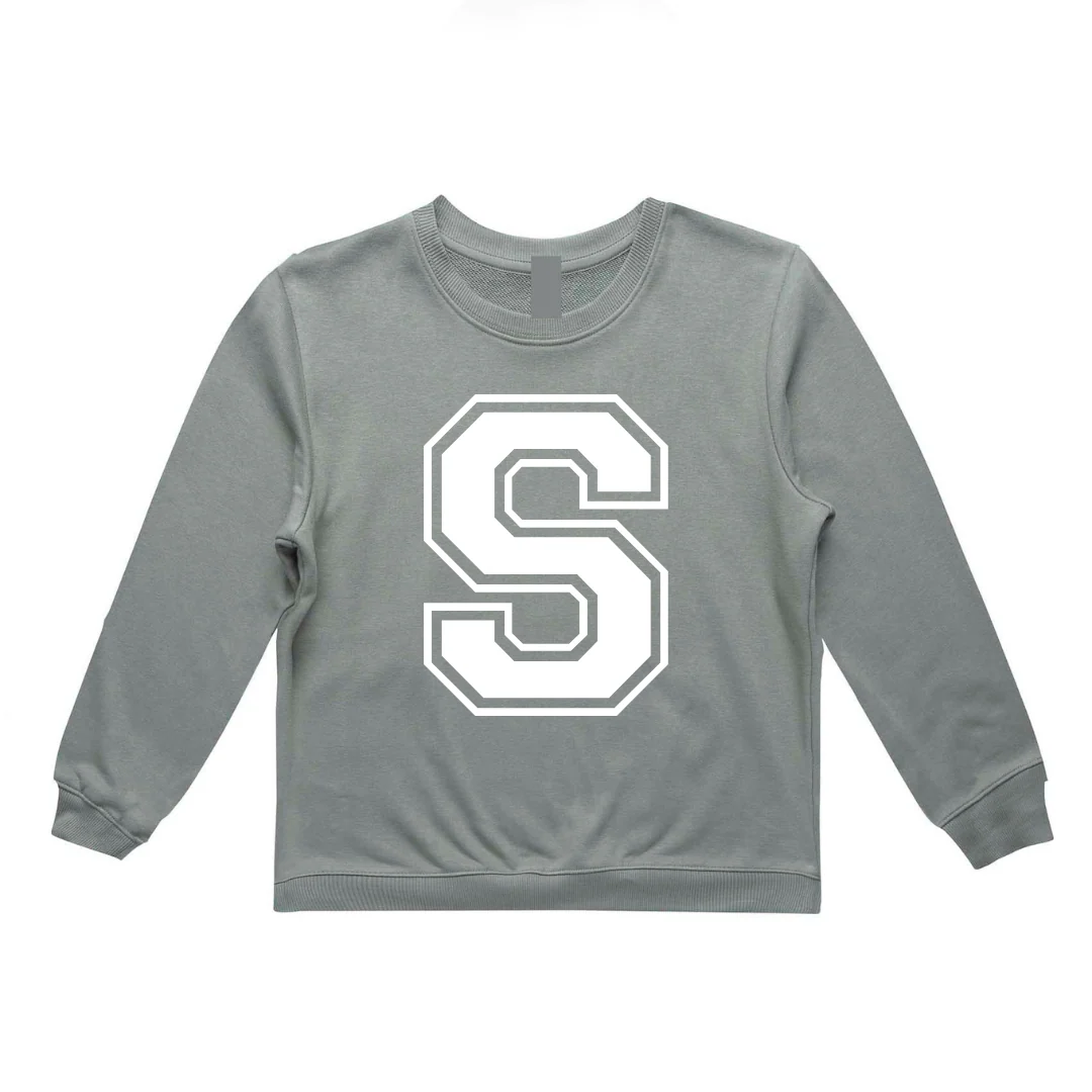 MLW By Design - Personalised Varsity Fleece Crew *CLEARANCE*