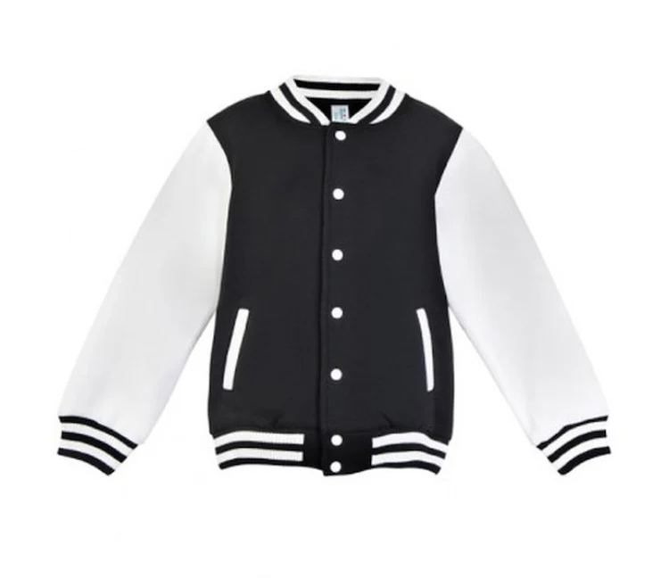 MLW By Design - Personalised Varsity Jacket | Black & White - Image 3