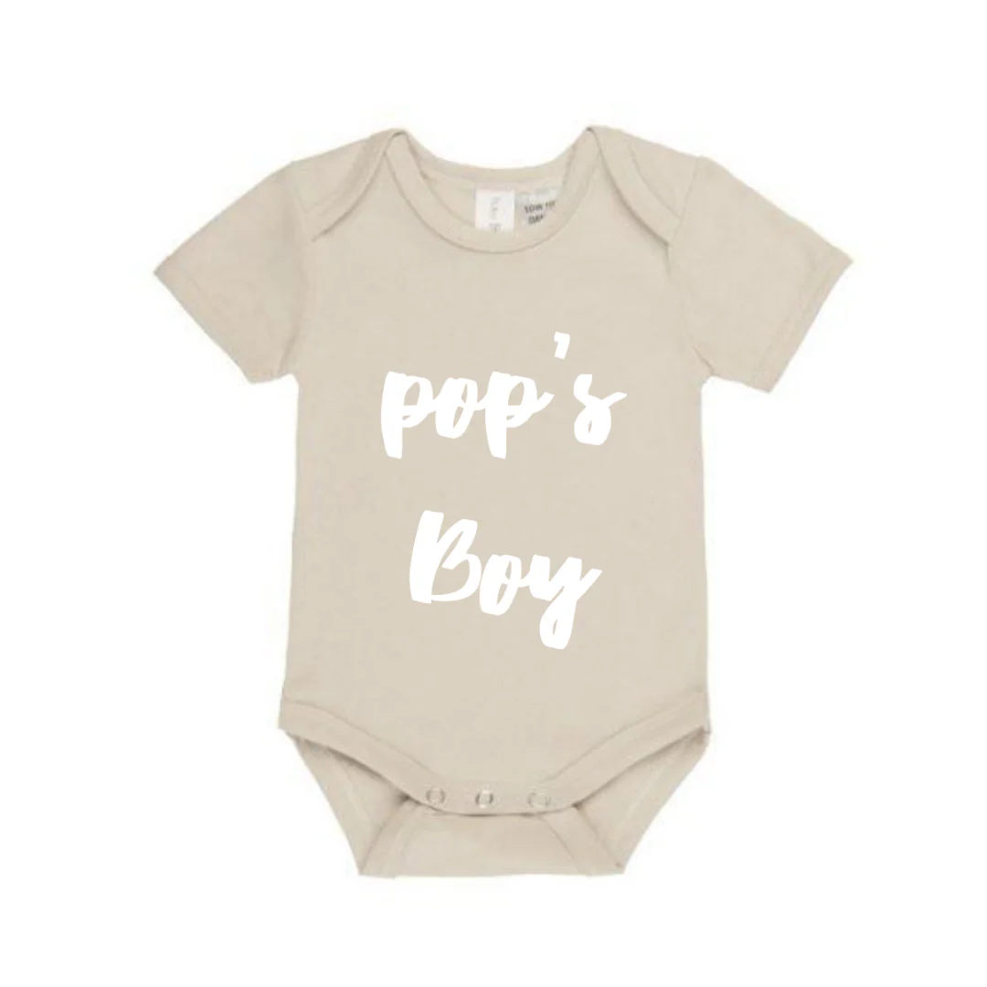 MLW By Design - Pop's Boy Bodysuit | Various Colours - Image 3