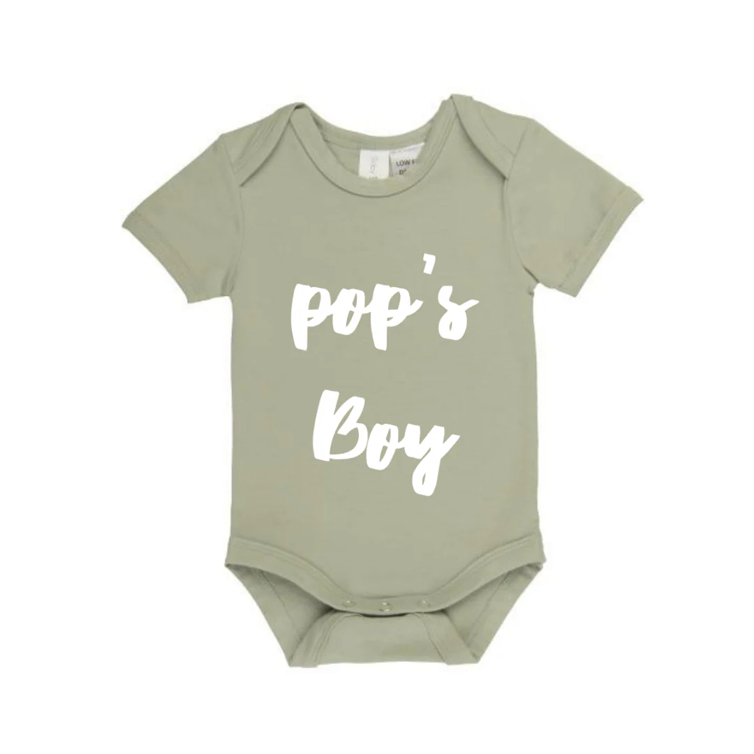 MLW By Design - Pop's Boy Bodysuit | Various Colours - Image 4