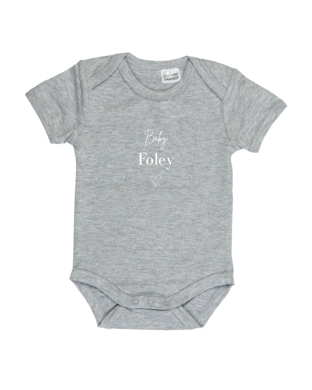 MLW By Design - Pregnany Announcement Personalised Bodysuit | Various Colours - Image 4