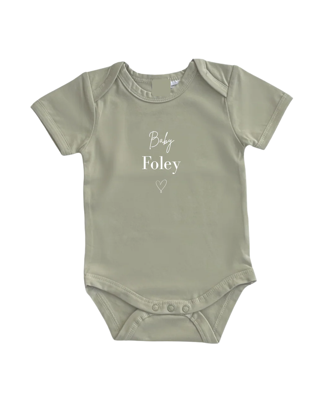 MLW By Design - Pregnany Announcement Personalised Bodysuit | Various Colours - Image 6