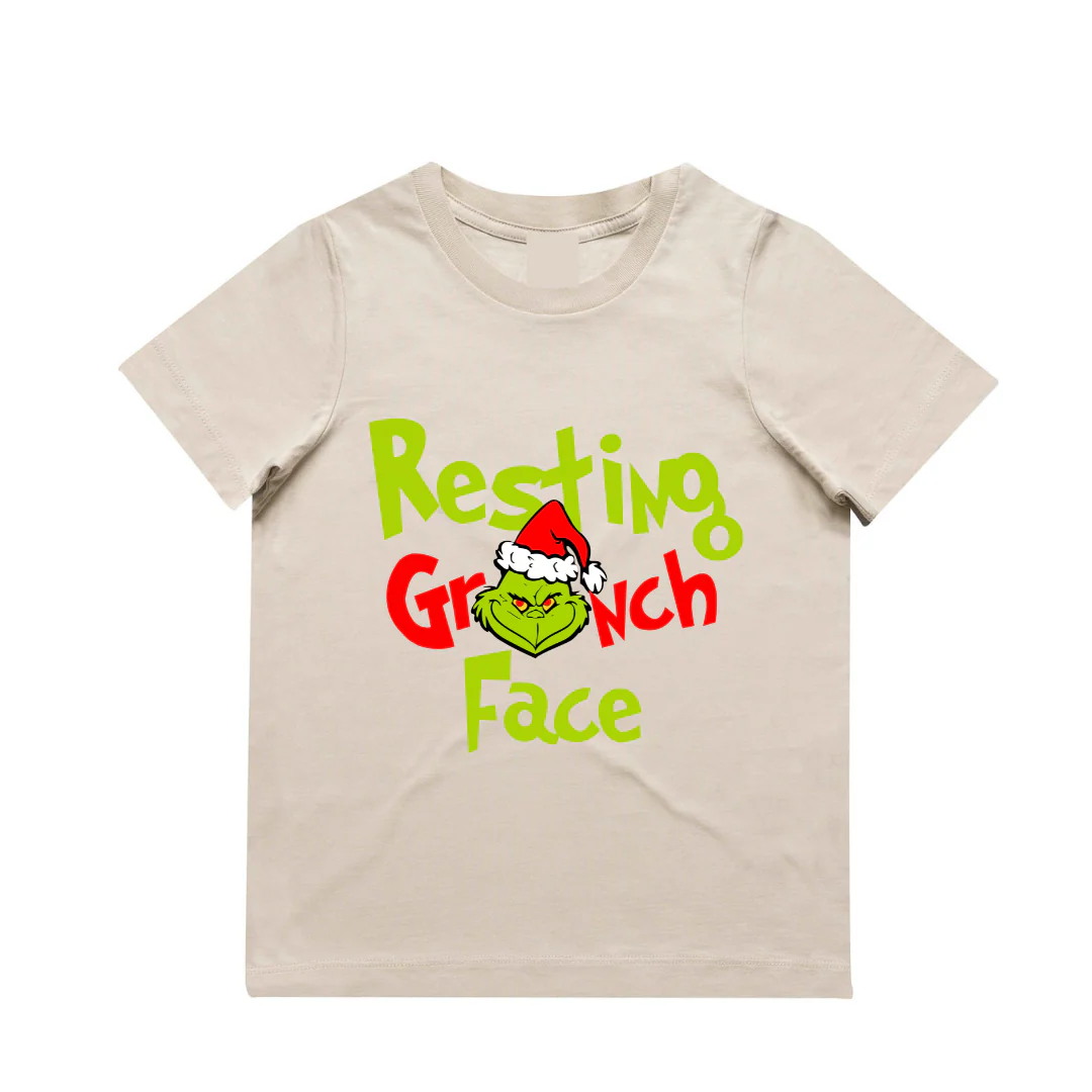 MLW By Design - Resting Grinch Face Tee | Various Colours - Image 3