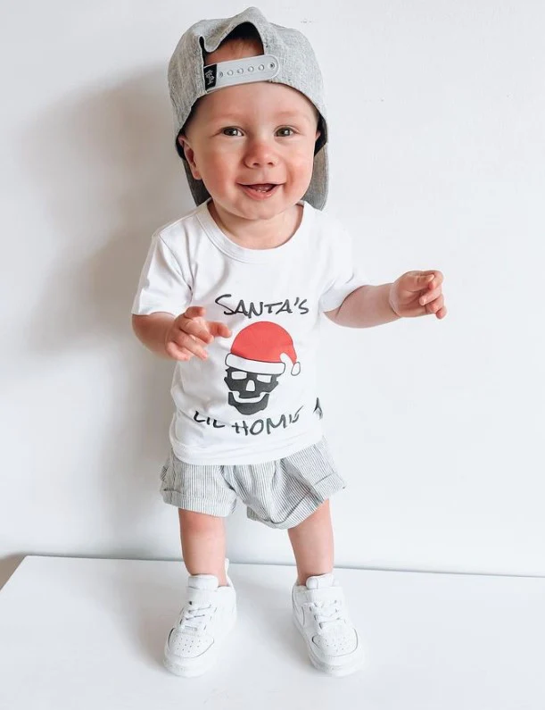 MLW By Design - Santa’s Little Homie Tee | Black or White - Image 2