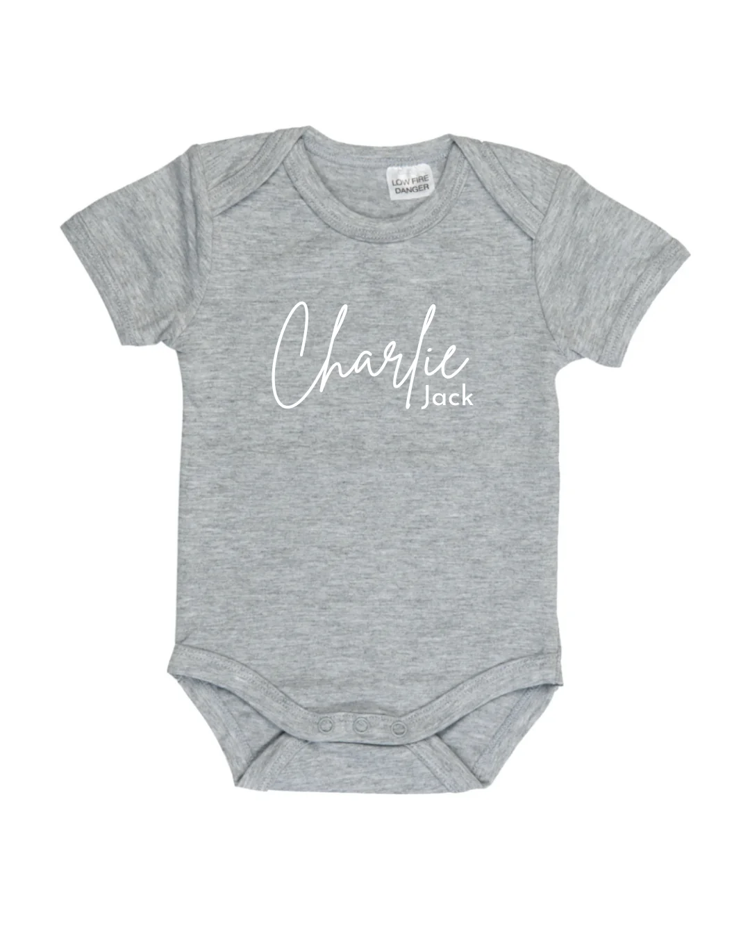 MLW By Design - Script Personalised Bodysuit | Various Colours - Image 3