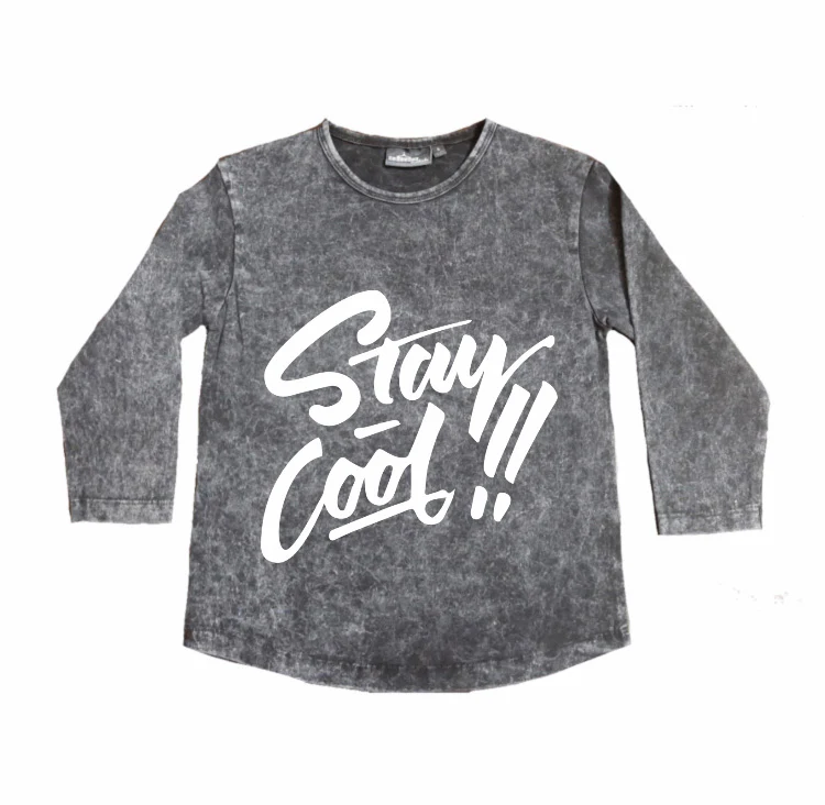 MLW By Design - Stay Cool Stonewash Top | Black or Sand - Image 3