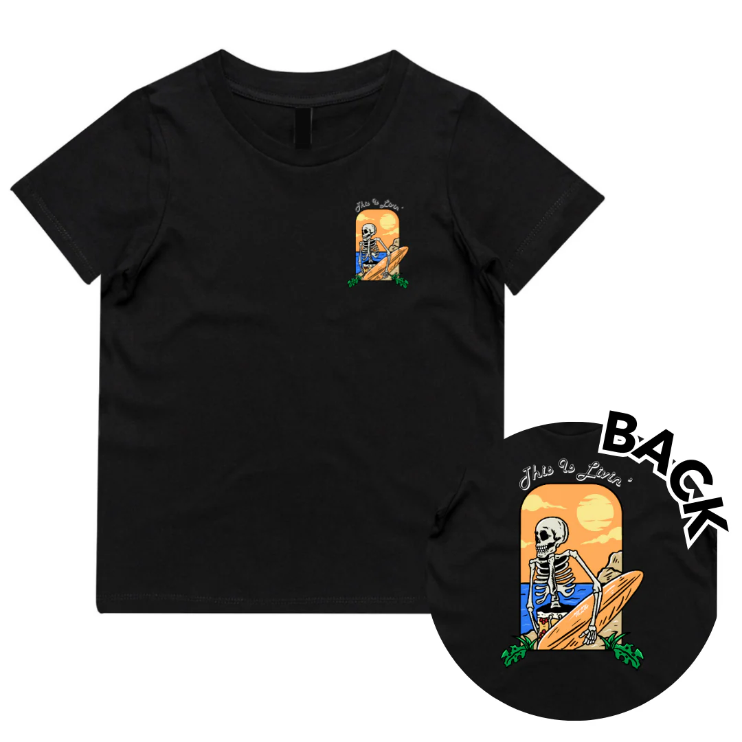 MLW By Design - This Is Livin' Tee | Various Colours - Image 7