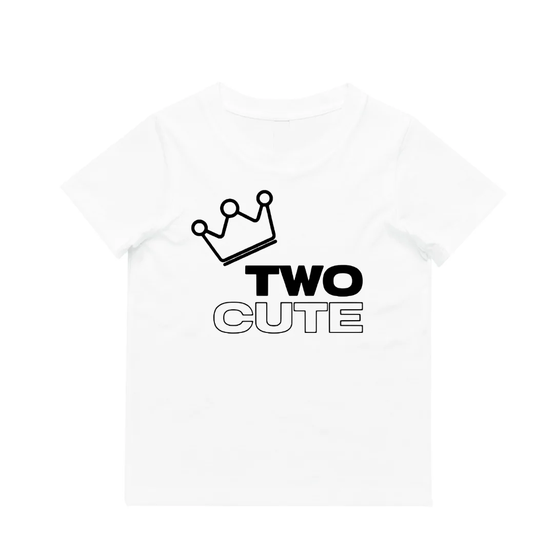 MLW By Design - Two Cute Tee | Various Colours - Image 3