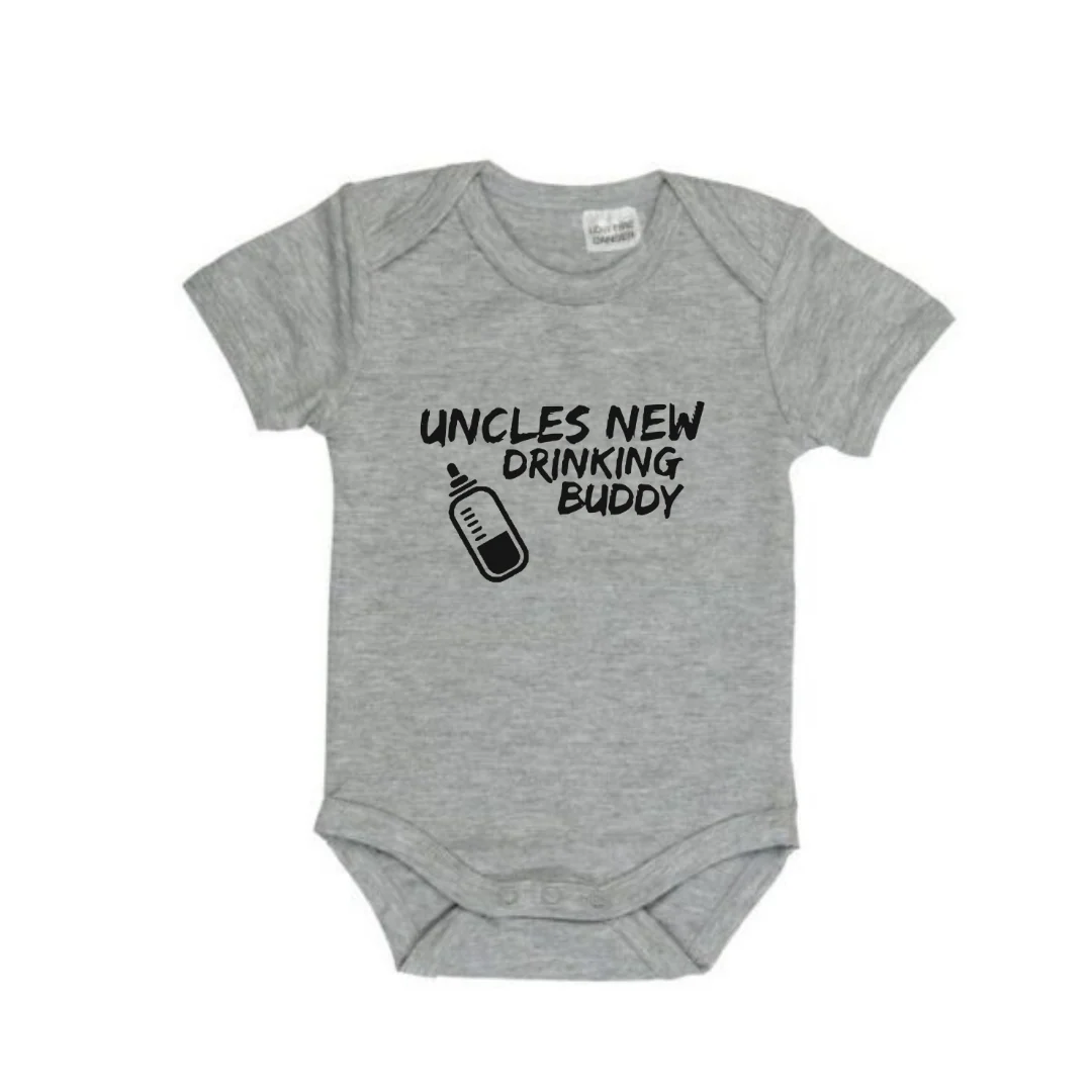 MLW By Design - Uncles New Drinking Buddy Bodysuit | Various Colours - Image 3