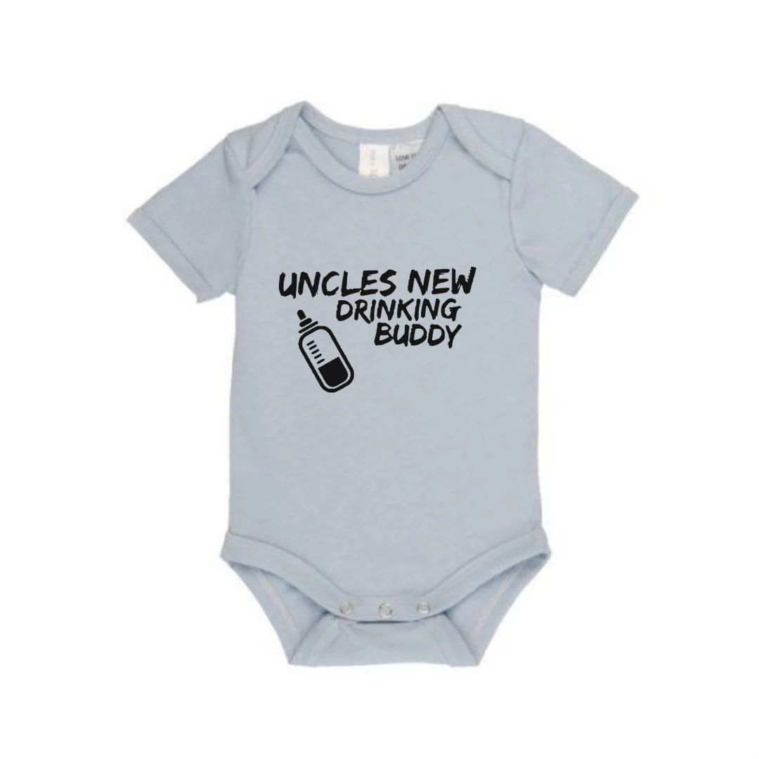 MLW By Design - Uncles New Drinking Buddy Bodysuit | Various Colours - Image 4