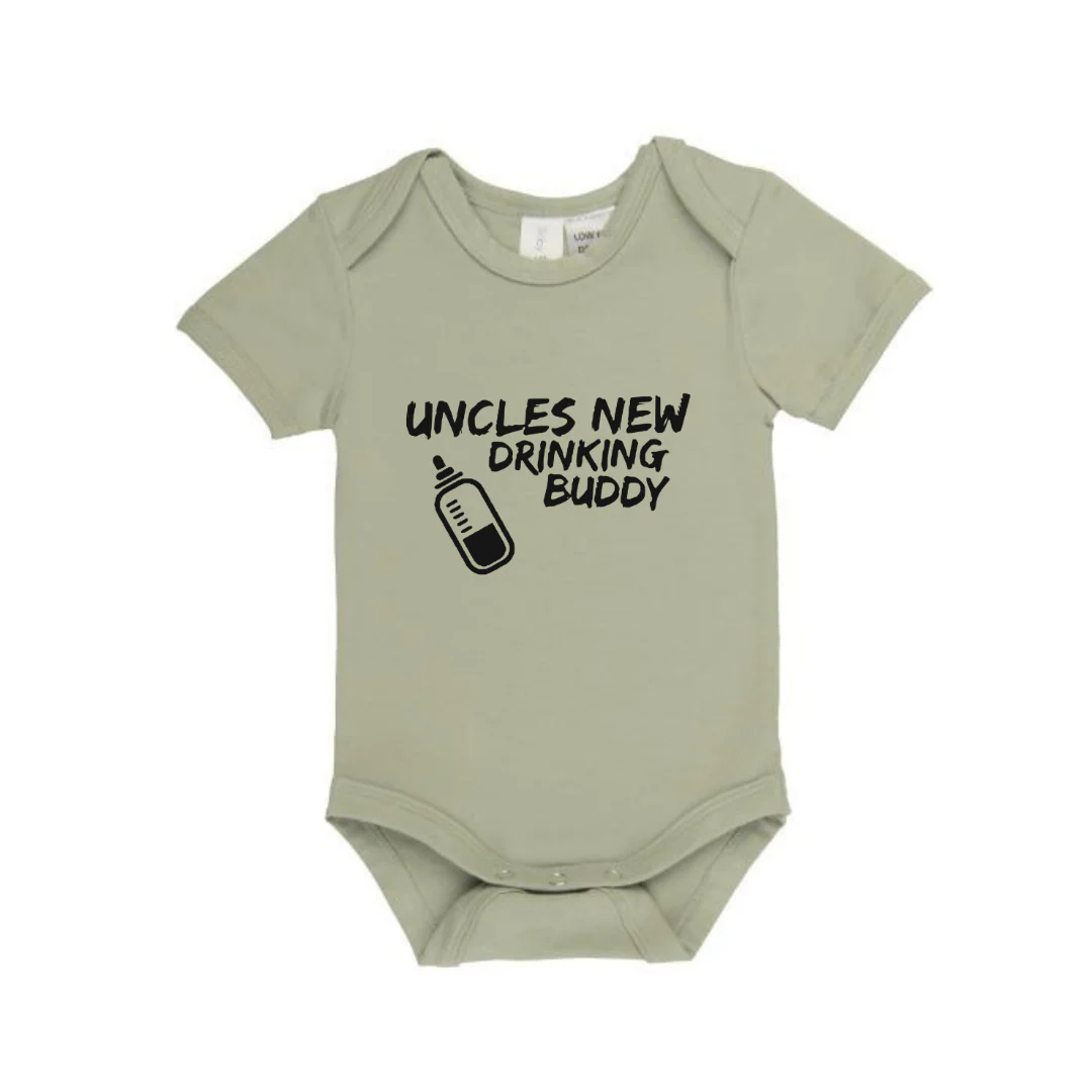 MLW By Design - Uncles New Drinking Buddy Bodysuit | Various Colours - Image 5