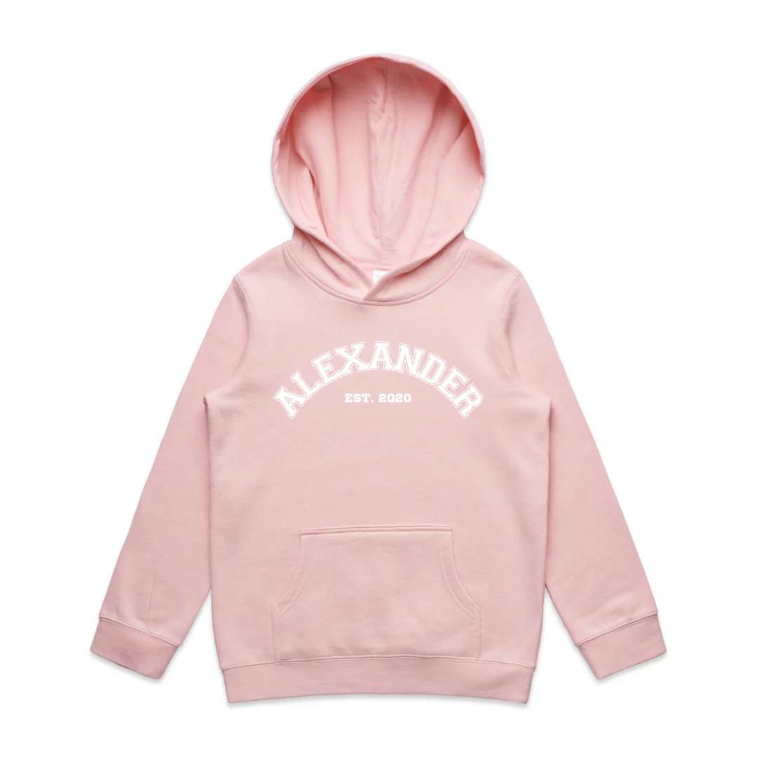 MLW By Design - Personalised Varsity Fleece Hoodie | Various Colours - Image 3