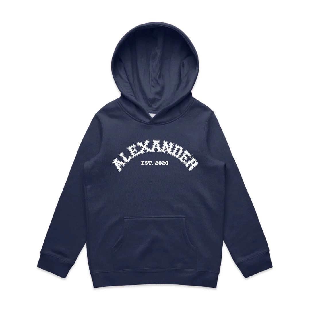 MLW By Design - Personalised Varsity Fleece Hoodie | Various Colours - Image 7
