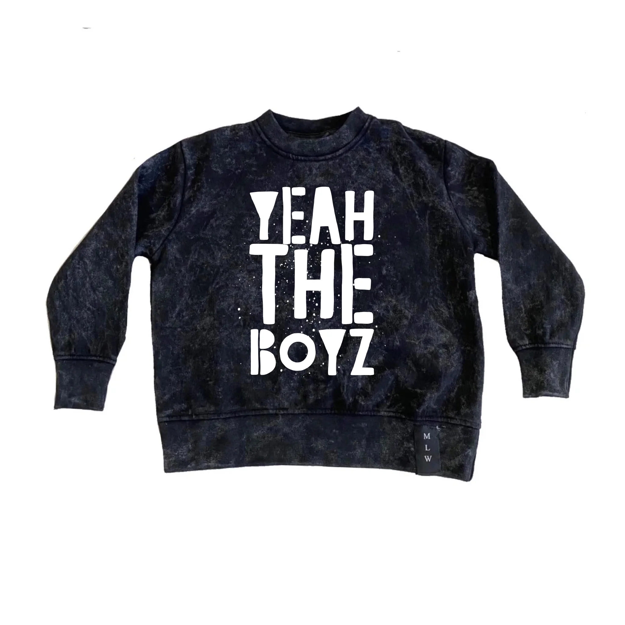 MLW By Design - YTB Stonewash Jumper | Black or Sand - Image 4