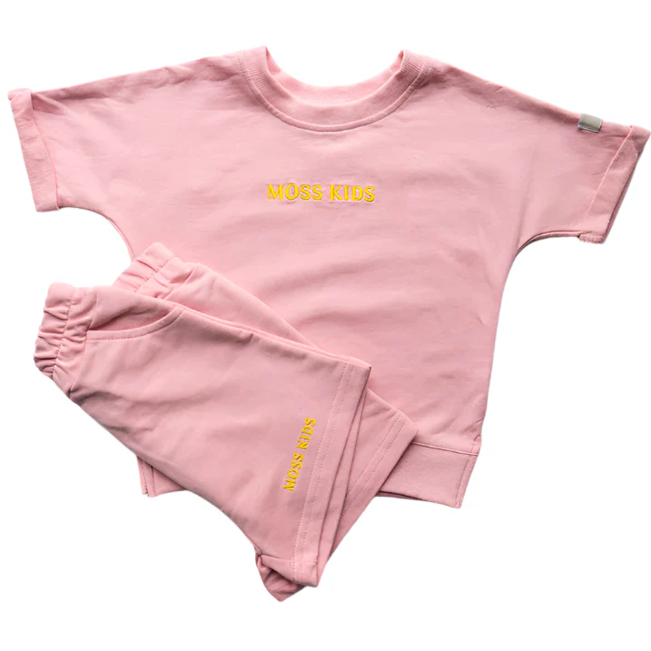 Moss Kids - All Day Set | Flamingo (CLEARANCE) - Image 2