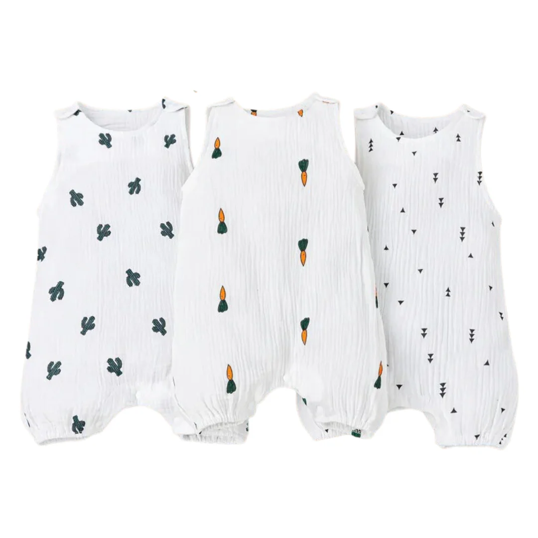 Muslin Cotton Jumpsuit | 3 Colours